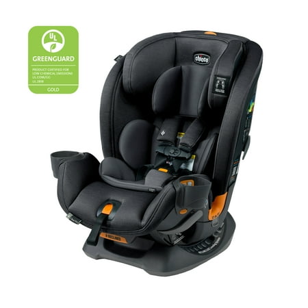 Chicco OneFit ClearTex All-in-One Car Seat - Obsidian (Black), New