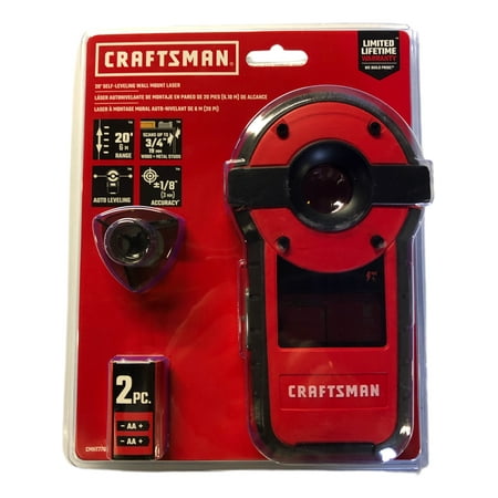 Craftsman 20-Foot Laser Level and Stud Sensor – BrickSeek