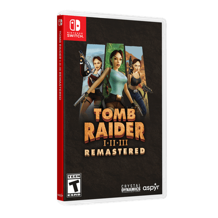 Tomb Raider I-III Remastered Starring Lara Croft,, Nintendo Switch
