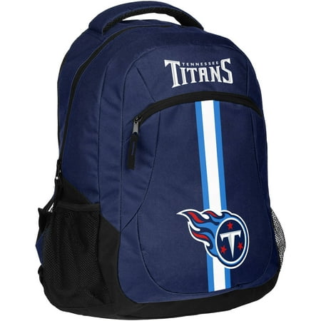 Forever Collectibles NFL Tennessee Titans Action Stripe Logo Backpack