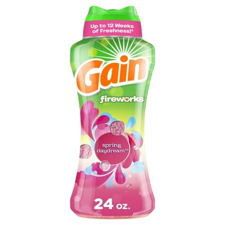 Gain Fireworks Laundry Scent Booster Beads, Spring Daydream, 24 oz, HE Compatible