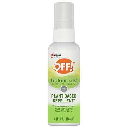 OFF! Botanicals Insect Repellent IV, Mosquito Repellent Spritz, Lasts Up To 2 Hours, 4 oz