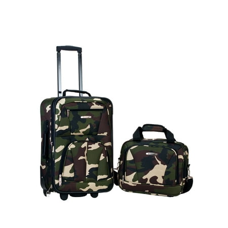 Rockland Luggage Rio SoftSide 2-Piece Carry-On Luggage Set