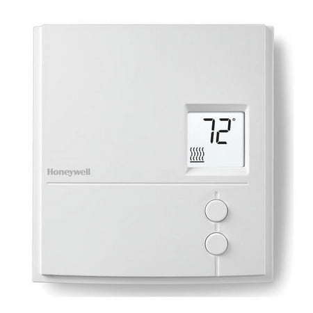 Honeywell Digital Line Volt Thermostat, Baseboard Non-Programmable