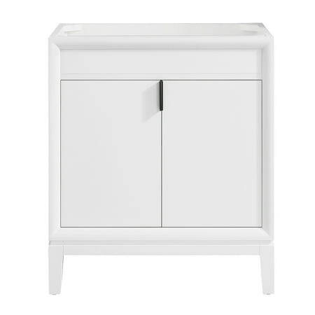 Avanity Emma-V30 Emma 30" Single Free Standing Wood Vanity Cabinet Only - White