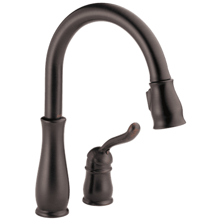 Leland Single Handle Pull-Down Kitchen Faucet in Venetian Bronze 978-RB-DST