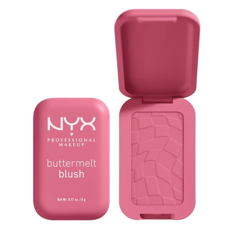 NYX Professional Makeup Buttermelt Powder Blush, For The Butta