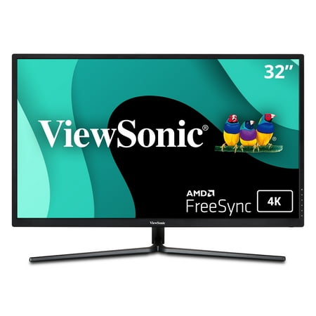 Viewsonic VX3211-4K-MHD 31.5u0022 4K UHD WLED LCD Monitor - 16:9 - Black - 3840 x 2160 - 1.07 Billion Colors - FreeSync - 300 Nit - 3 ms GTG - HDMI