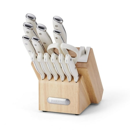 FW 15PC FORGED TR CUTLERY SET WHITE WM