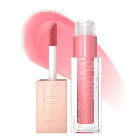 Maybelline Lifter Gloss Lip Gloss Makeup With Hyaluronic Acid, Gummy Bear, 0.18 fl oz