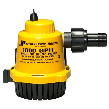 Johnson 22102 1000 GPH Proline Bilge Pump