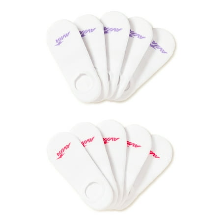 Avia Women's Performance Cushioned Liner Socks, 10-Pack