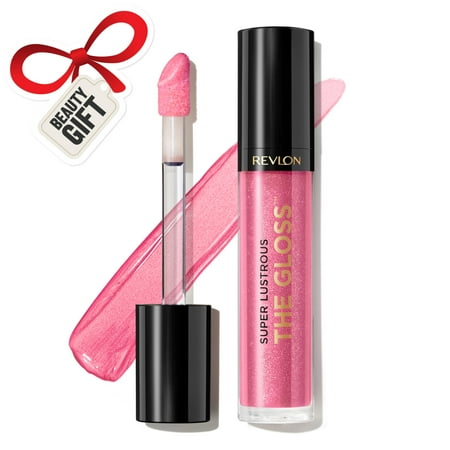 Revlon Super Lustrous Moisturizing High Shine Lip Gloss, 210 Pinkissimo, 0.13 oz