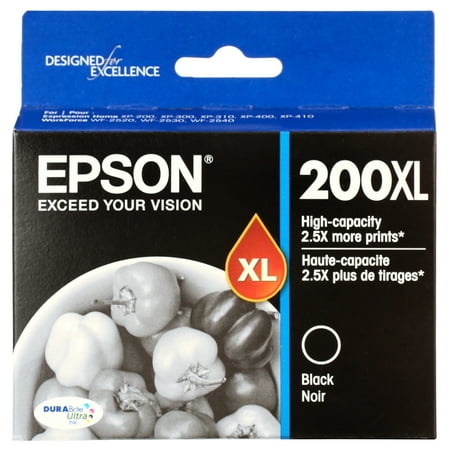 EPSON T200 DURABrite Ultra Genuine Ink High Capacity Black Cartridge
