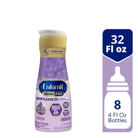 Enfamil NeuroPro Gentlease Liquid Baby Formula, For Premium Digestive Support, 32fl oz