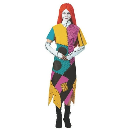Disguise Womens The Nightmare Before Christmas Sally Dress Costume - Size Large