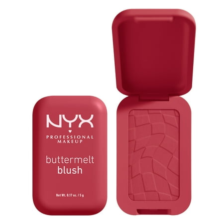 NYX Professional Makeup Buttermelt Powder Blush, Back And Butta