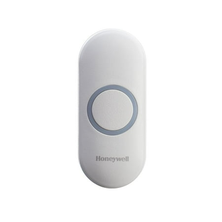 HONEYWELL Doorbell Push,Wireless,White