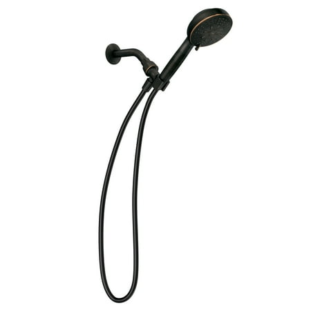 Moen Hydro Energetix Mediterranean Bronze Nickel 7-Function Handheld Shower Head, 200H0BRB