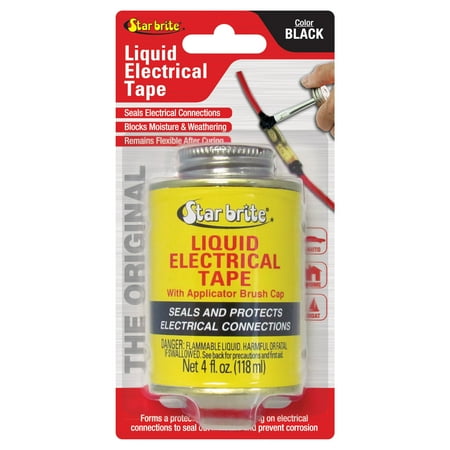 Star Brite 084104B Liquid Electrical Tape - 4 oz., Black