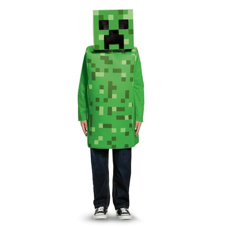 Boy's Creeper Classic Halloween Costume - Minecraft