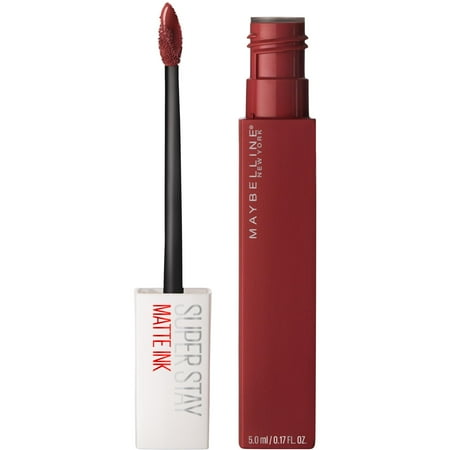 Maybelline SuperStay Matte Ink Liquid Lipstick, Lip Makeup, Voyager, 0.17 fl. oz.