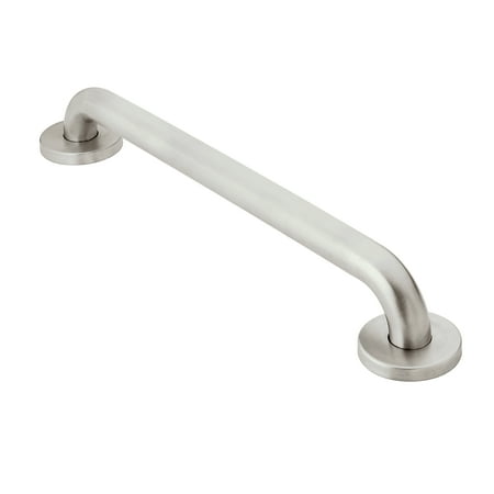 Moen Home Care Bathroom Safety 24-Inch Grab Bar with Concealed Screws, Peened