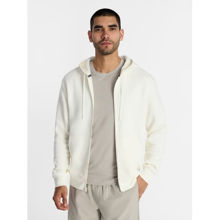 Athletic Works Men's and Big Men's Fleece Zip Hoodie Sweatshirt, Size S-5XLT