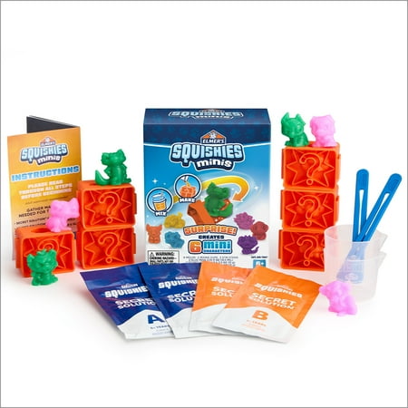 Elmer's 6ct Squishies Mini Character Kit Elmers