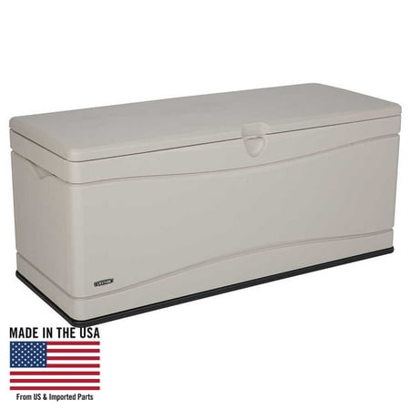 Outdoor Storage Box 130 Gallon - Desert Sand - Lifetime