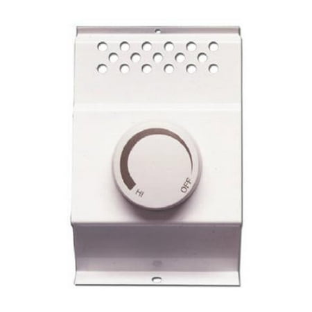 Cadet BTF2W Heating and Cooling Dial Double Pole Line Voltage Baseboard Thermostat