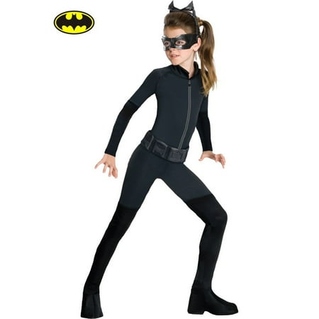 Rubie's Catwoman Jumpsuit & Eye Mask Costume Child Large 12-14