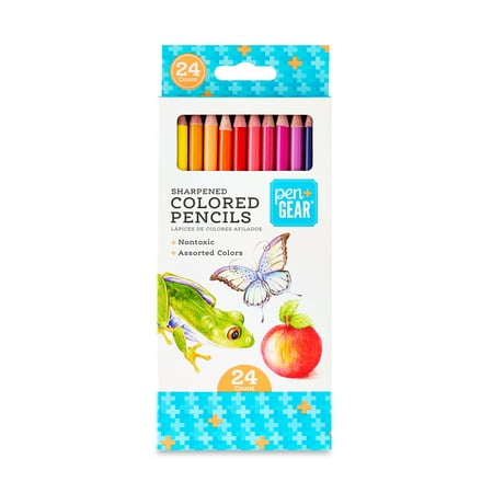 4 pack) Pen+Gear Sharpened Colored Pencils, 12 Count 