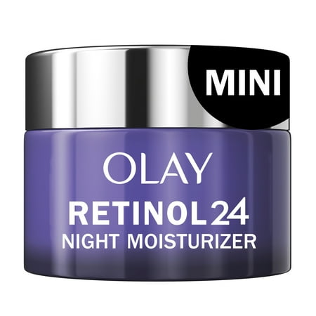 Olay Skin Care Regenerist Retinol 24 + Peptide Facial Moisturizer, Fragrance-Free, Trial Size 0.5 oz
