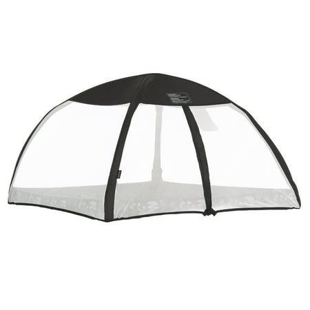 Dream On Me Canopy for Ziggy Playpen, Black and White, Unisex
