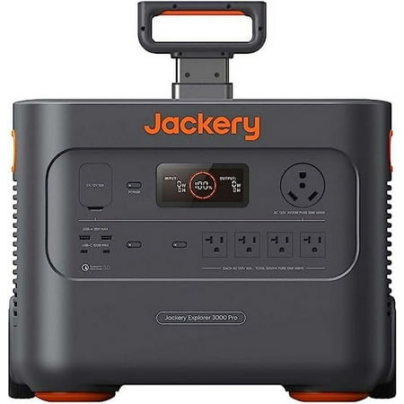 Jackery Explorer 3000 Pro, 3024Wh Portable Power Station, 2.4H to Full Charge, for Outdoor RV, Camping, Emergencies