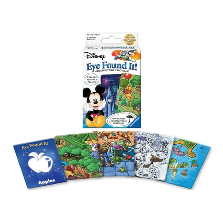 Ravensburger Disney Eye Found It! Hidden Picture Card Game for Preschoolers Ages 3 & Up | 2+ Players