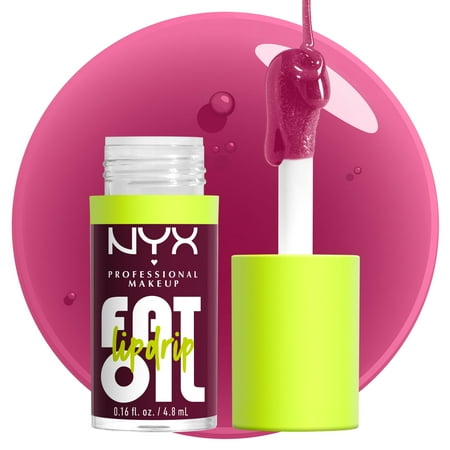 NYX Professional Makeup Fat Oil Lip Drip Hydrating Lip Gloss, That's Chic