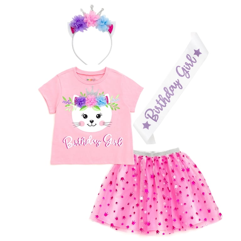 kit birthday dress AMERICA GIRL Kit Green Birthday Party Dress/Outfit~Floral Wrap~AG tag  Retired EC