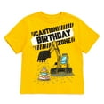 thumbnail image 1 of imagikids Construction Vehicle Boys Birthday T-Shirt Toddler to Little Kid Sizes, 1 of 4