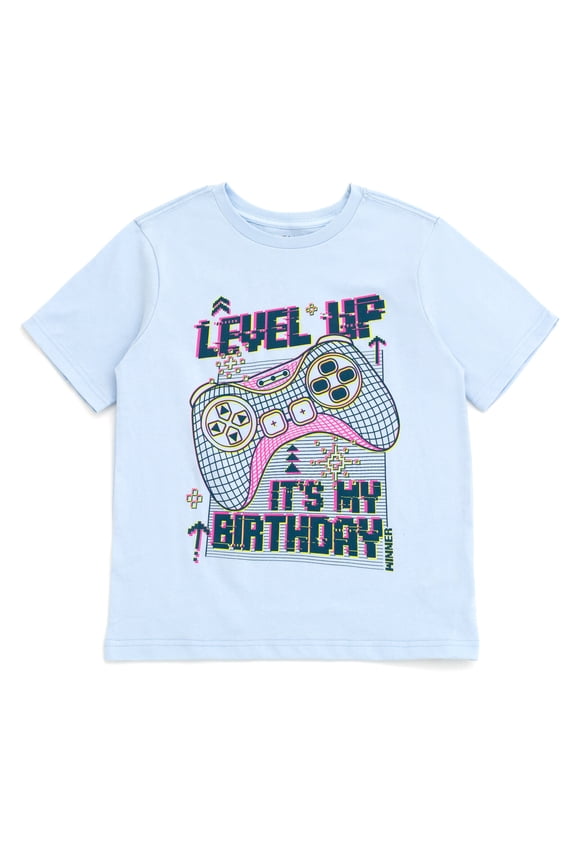 Video Game Boys Birthday T-Shirt Toddler to Big Kid Sizes