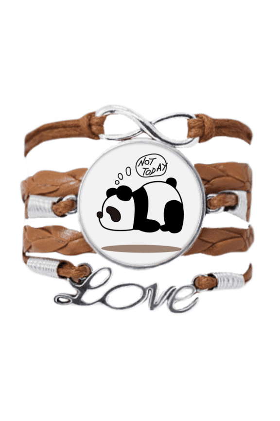 imagination panda floating eyes bracelet chain ornament wristband