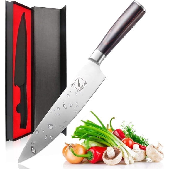 imarku | Chef Knife 8-inch High Carbon Stainless Steel Kitchen Knife,Fathers Day Gifts