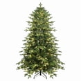 thumbnail image 1 of imerelez 4ft Pre-Lit Artificial Christmas Tree with 1071 PE/PVC Tips & 150 Warm White LEDs, Steel Frame & Hinged Design for Indoor Holiday Decor, 1 of 7