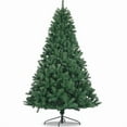thumbnail image 1 of imerelez 6ft Artificial Christmas Tree with 1000 Tips, Full Natural Spruce PVC Design, 3-Section Foldable Metal Stand, Unlit Green Tree for Home Decor, 1 of 6