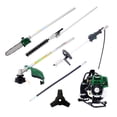 thumbnail image 1 of imerelez Backpack 4 in 1 Multi-Functional Trimming Tool, 31CC 4-stroke Garden Tool System with Gas Pole Saw, Hedge Trimmer, Grass Trimmer, and Brush Cutter EPA Compliant, 1 of 8