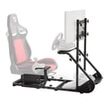 thumbnail image 1 of imerelez Racing Simulator Cockpit Racing Wheel Cockpit, Compatible With Fanatec, Pxn, Thrustmaster, And Logitech Adjustable Driving Simulators, Excluding Handbrake, Pedals, And Monitor, 1 of 8