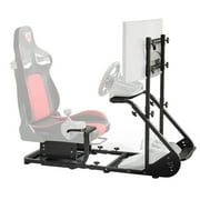 imerelez Racing Simulator Cockpit Racing Wheel Cockpit, Compatible With Fanatec, Pxn, Thrustmaster, And Logitech Adjustable Driving Simulators, Excluding Handbrake, Pedals, And Monitor