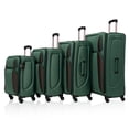 thumbnail image 1 of imerelez SoftshellLuggage Expandable 4 Piece Set Suitcase Softside Lightweight Luggage Travel Set, 1 of 6