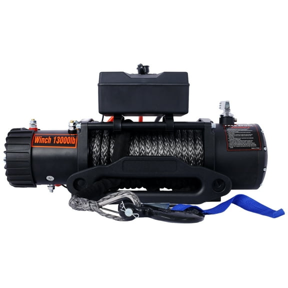 imerelez Winch-13000 lb. Load Capacity Electric Winch -12V DC Power for Towing Truck Off Road, with Wireless Remote